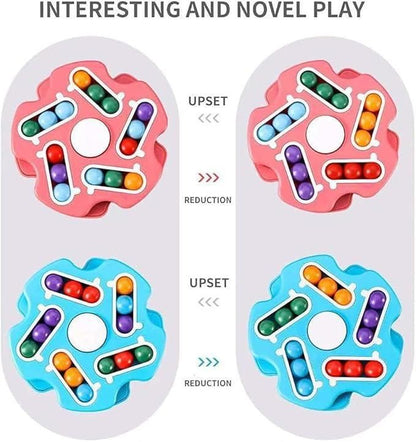 Fidget toy rotating Magic Bean Cube Spinner